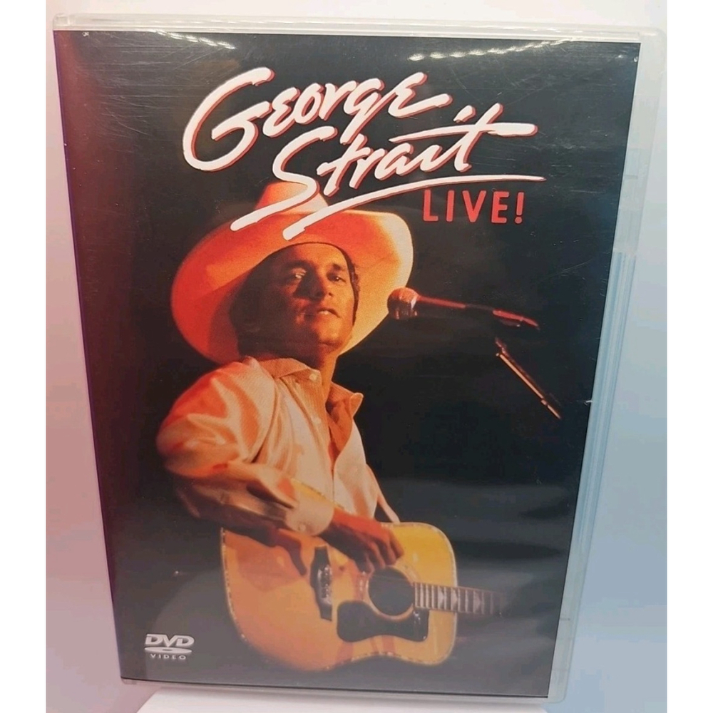 George Strait Live! (DVD, 2010, Region 0 All) Dallas NYE 1986-1987 Concert Rare